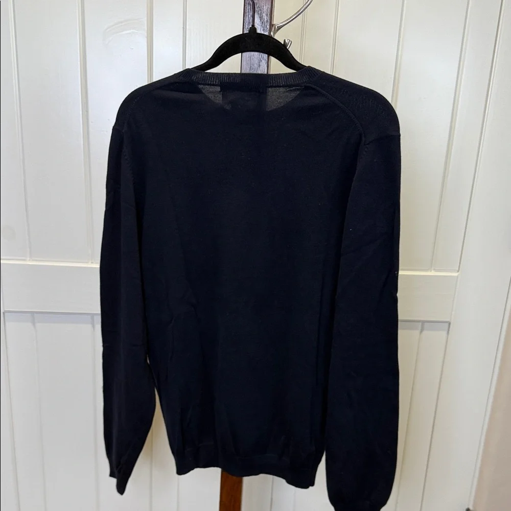 NWT Eddie Bauer Navy Stretch‎ Pima Cotton Crewneck – Size M